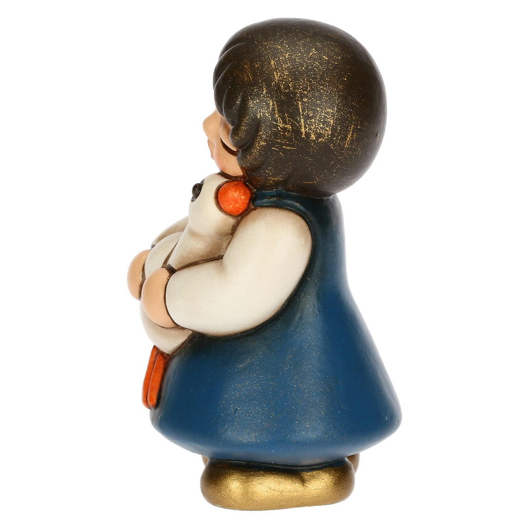 Thun Bimba con oca in ceramica Presepe Classico - S3397A98 - Gioielleria De Patto