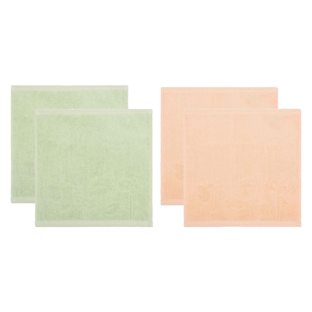 Thun Set 4 asciugamani ospite con cestino - C3238A91 - Gioielleria De Patto