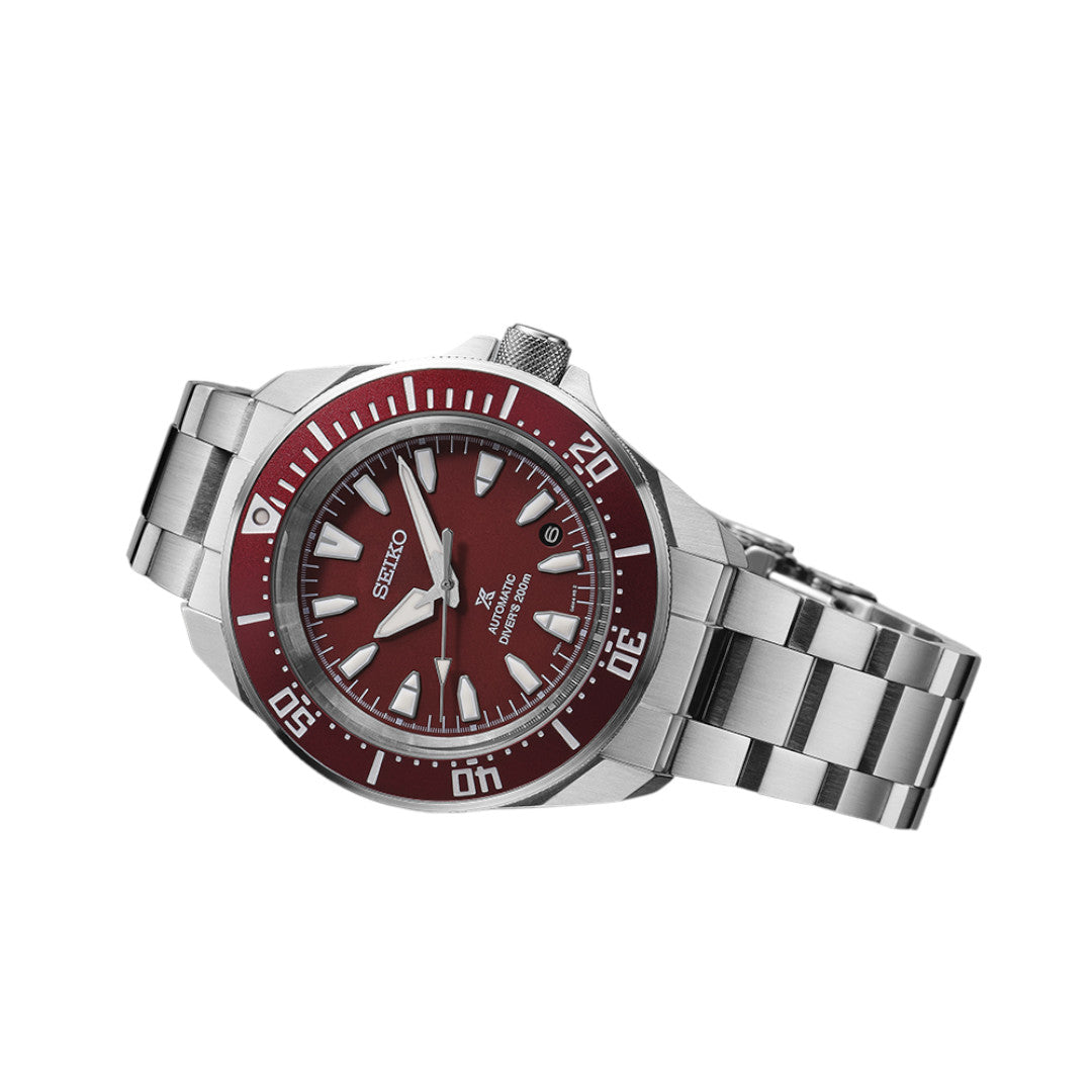 Seiko Orologio Uomo Prospex Automatique Homme Rouge Samuraï 2024 - SRPL11K1 - Gioielleria De Patto
