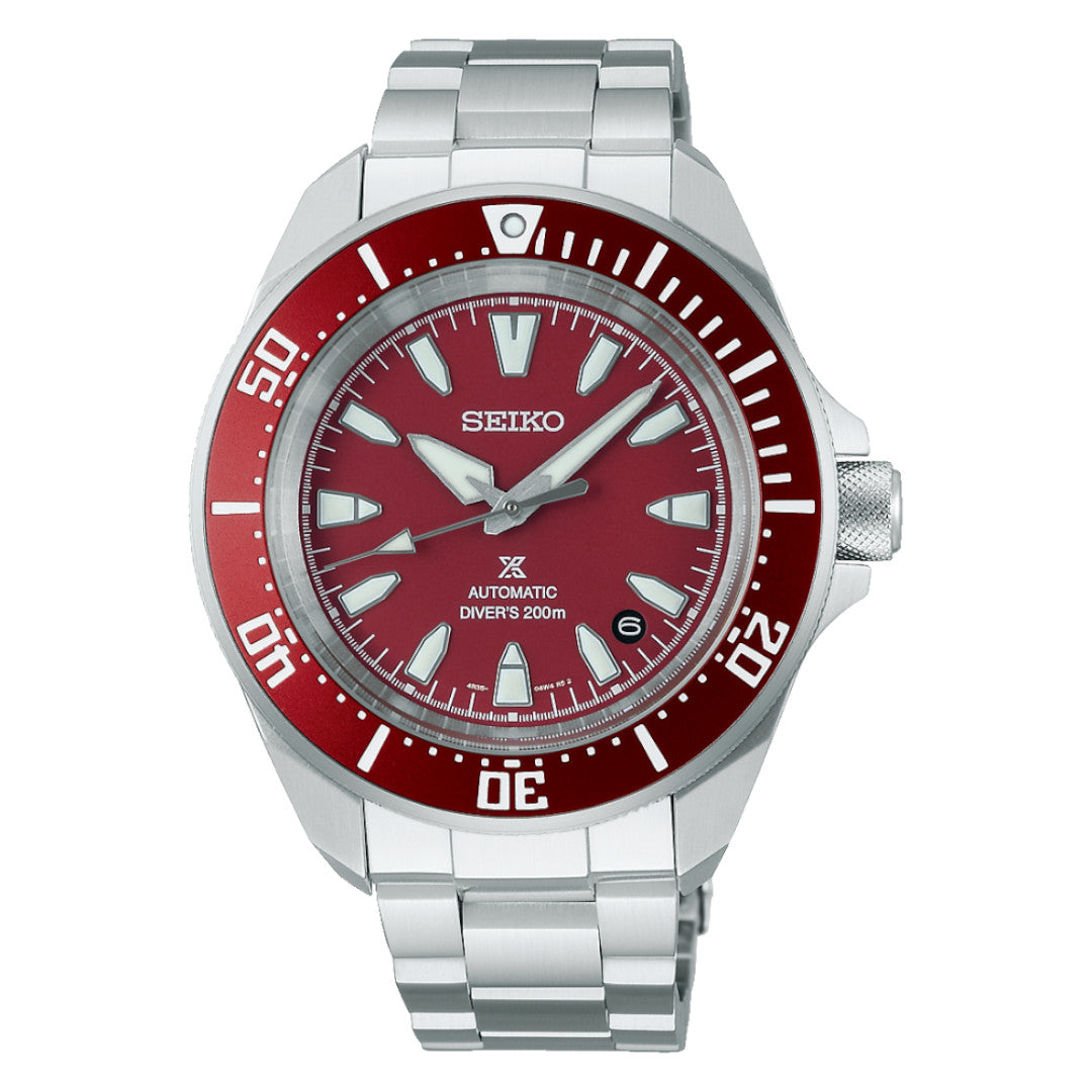 Seiko Orologio Uomo Prospex Automatique Homme Rouge Samuraï 2024 - SRPL11K1 - Gioielleria De Patto
