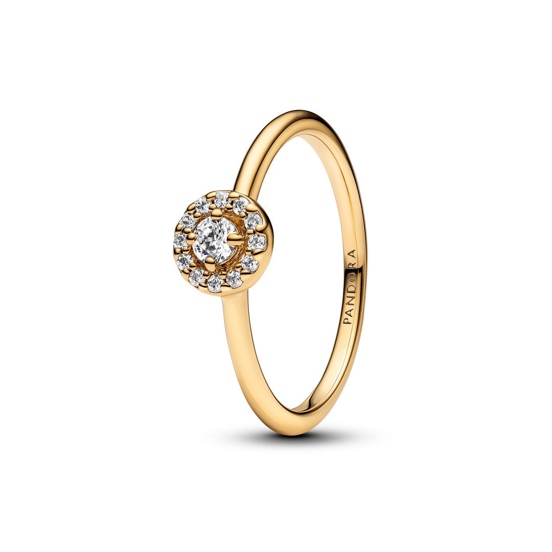 Anello Donna Pandora Punto Luce e Pavè - 163554C01 - Gioielleria De Patto