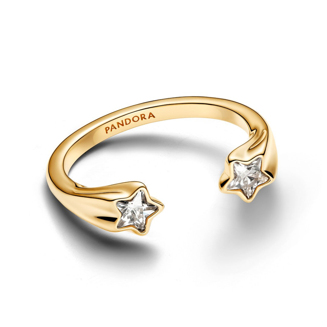 Anello Donna Pandora Stelle Cadenti - 163582C01 - Gioielleria De Patto