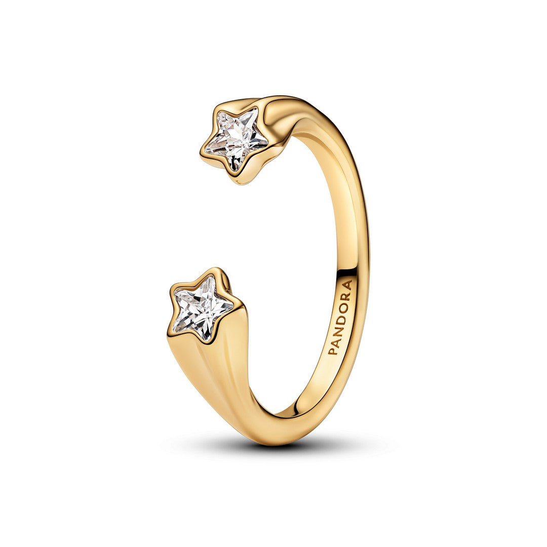 Anello Donna Pandora Stelle Cadenti - 163582C01 - Gioielleria De Patto