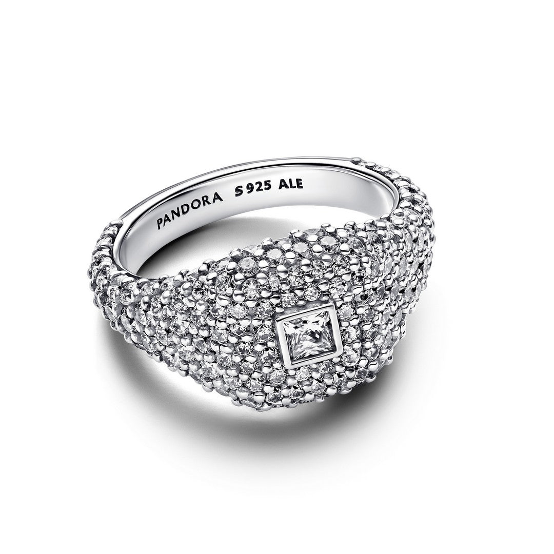 Anello Donna Pandora Cocktail con Pavè - 193556C01 - Gioielleria De Patto