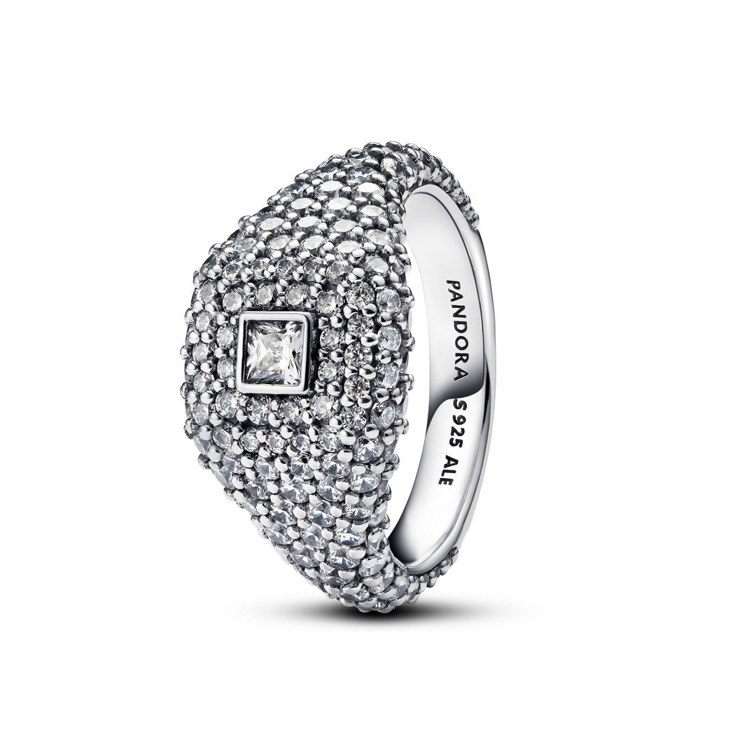 Anello Donna Pandora Cocktail con Pavè - 193556C01 - Gioielleria De Patto