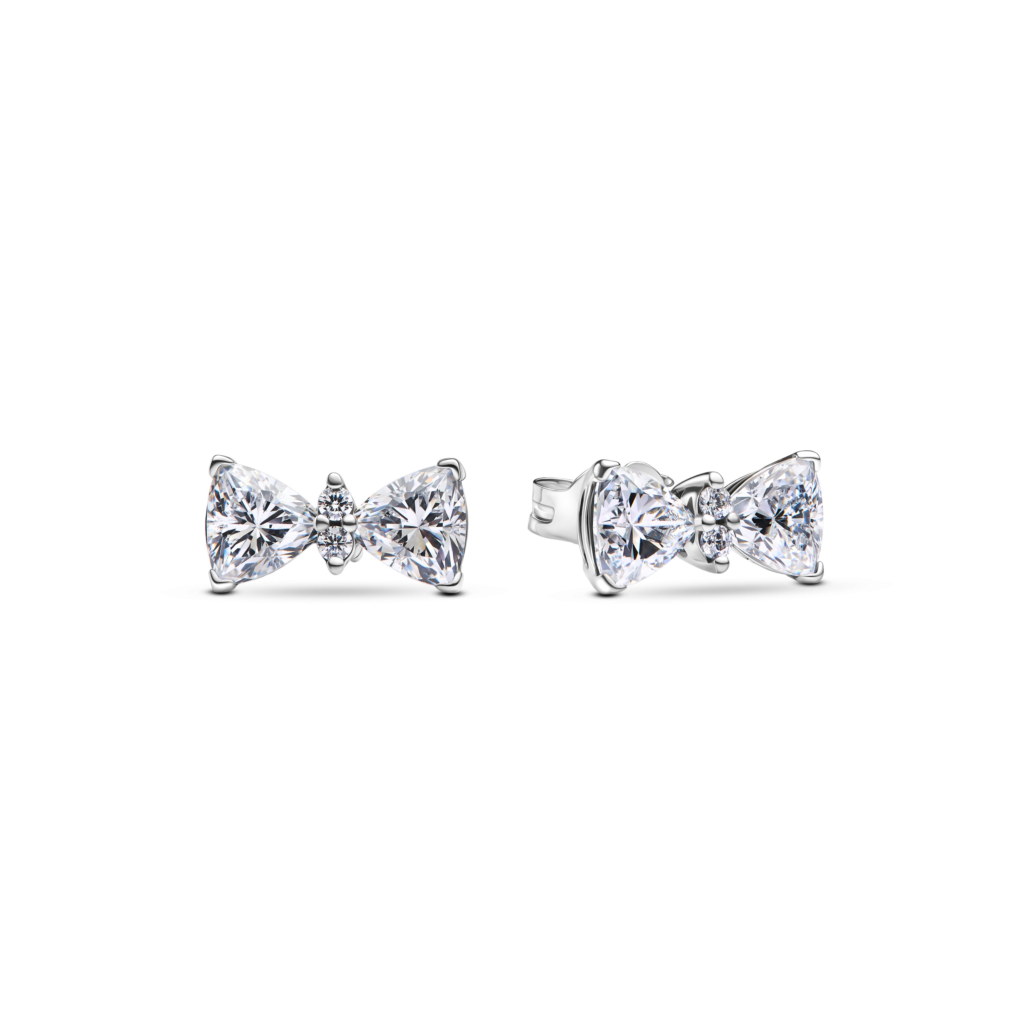 Orecchini Donna Pandora Fiocco Luminoso Grande - 293506C01 - Gioielleria De Patto