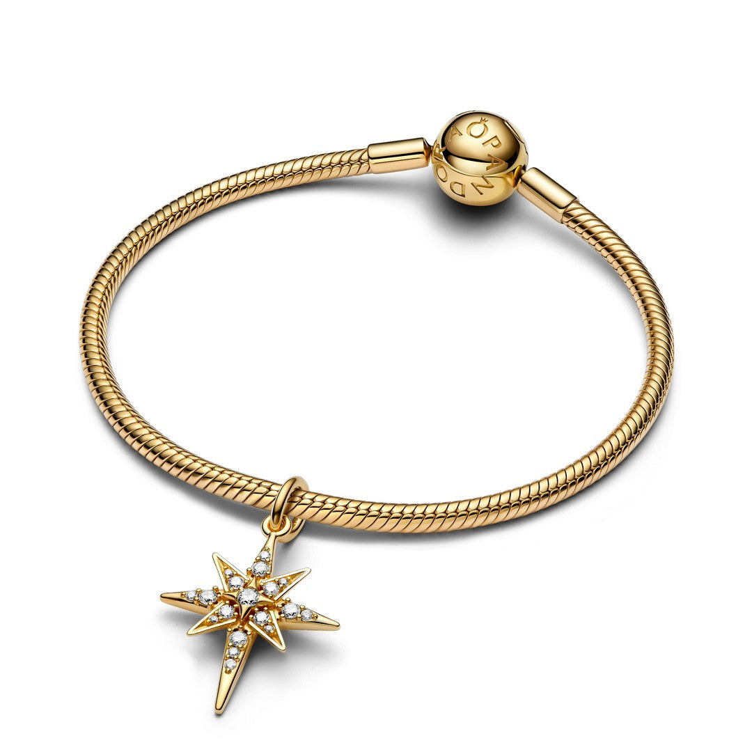 Charm Donna Pandora Pendente Stella Polare - 763608C01 - Gioielleria De Patto