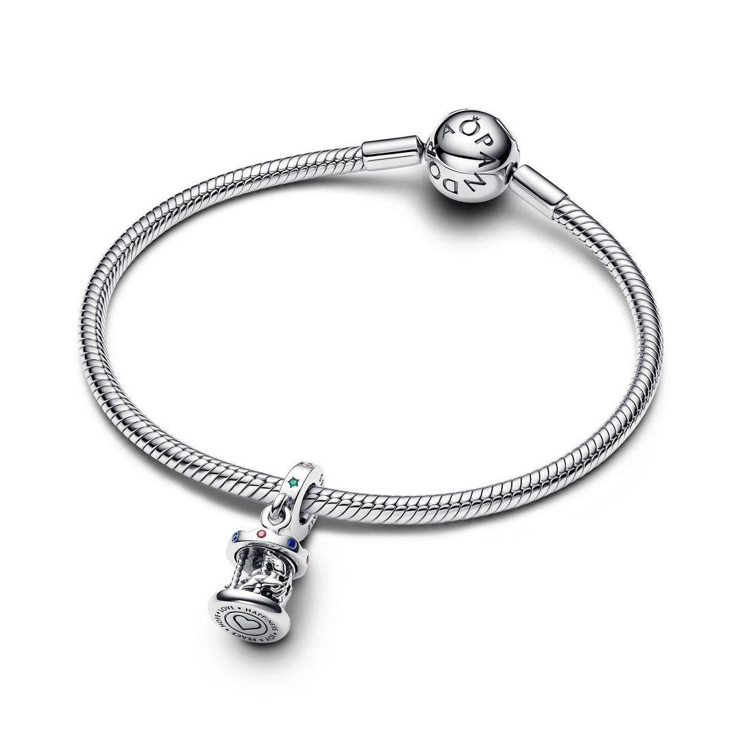Charm Donna Pandora Pendente Giostra di Natale - 793586C01 - Gioielleria De Patto