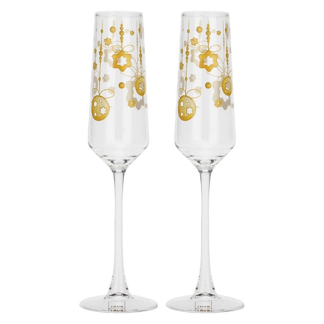 Thun Set 2 flute Sorprese di Natale - P5139A91 - Gioielleria De Patto