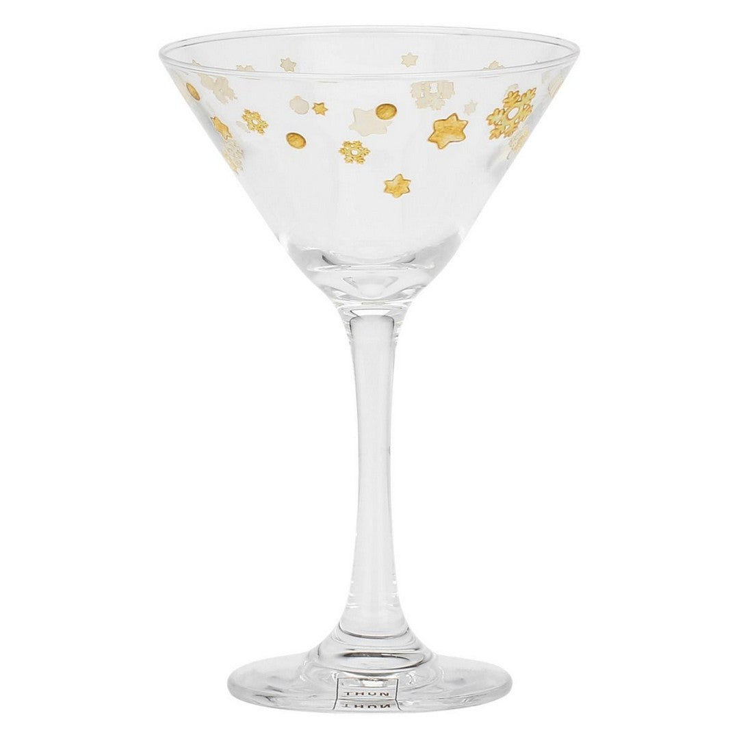 Thun Set 2 bicchieri Martini con shaker Sorprese di Natale - P5140A91