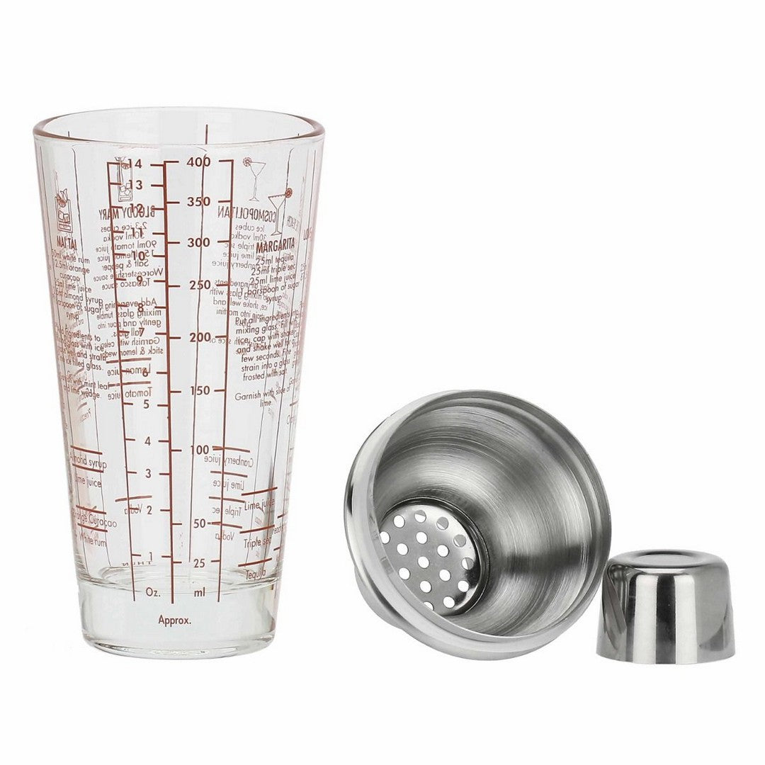Thun Set 2 bicchieri Martini con shaker Sorprese di Natale - P5140A91