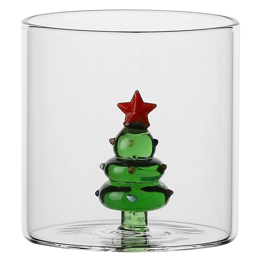 Thun Set 2 bicchieri con albero Sorprese di Natale - P5143A91 - Gioielleria De Patto