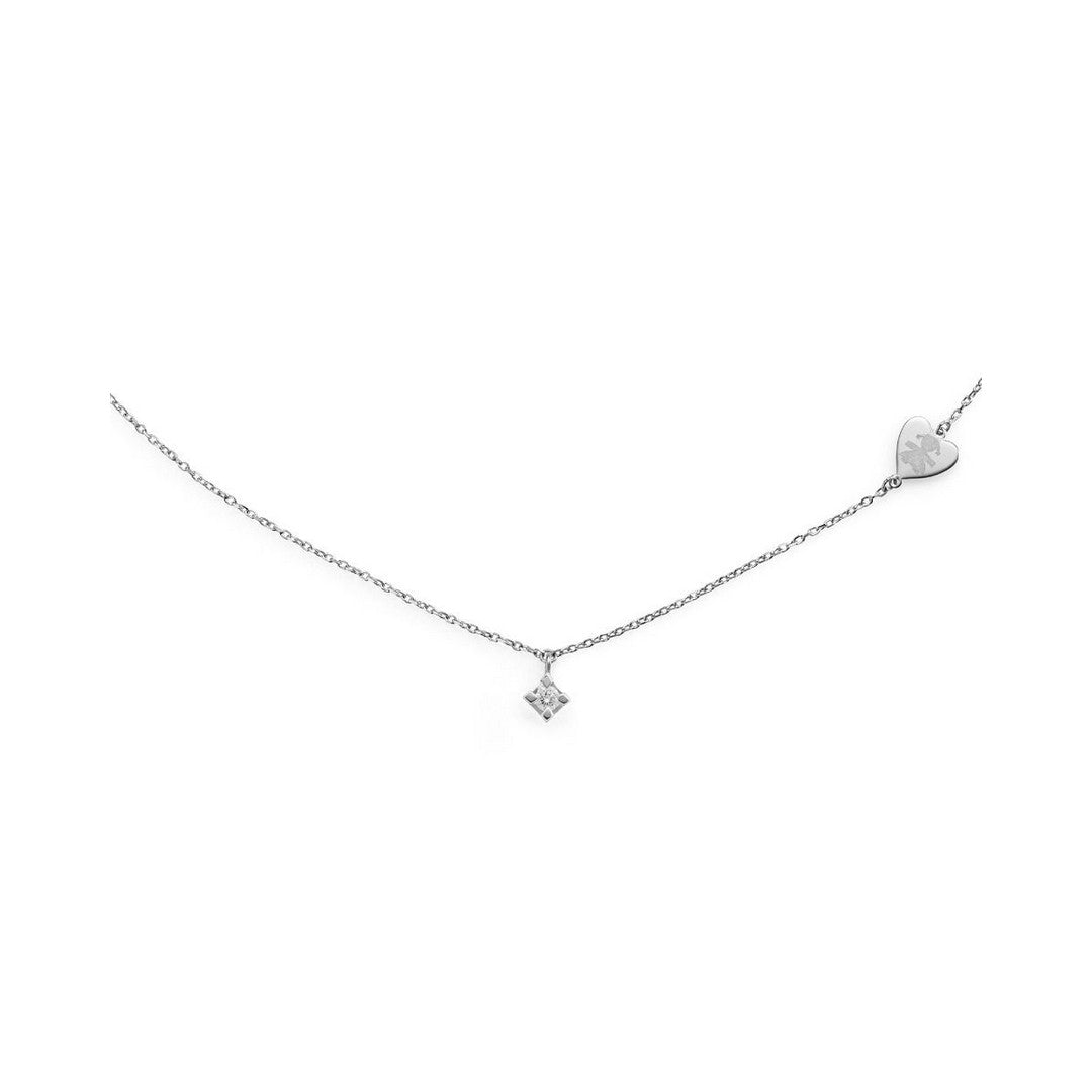 Collana Donna Lebebè oro Bianco e diamanti - LBB261