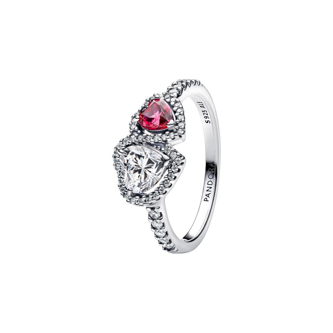 Anello Donna Pandora Doppi Cuori - 193662C01