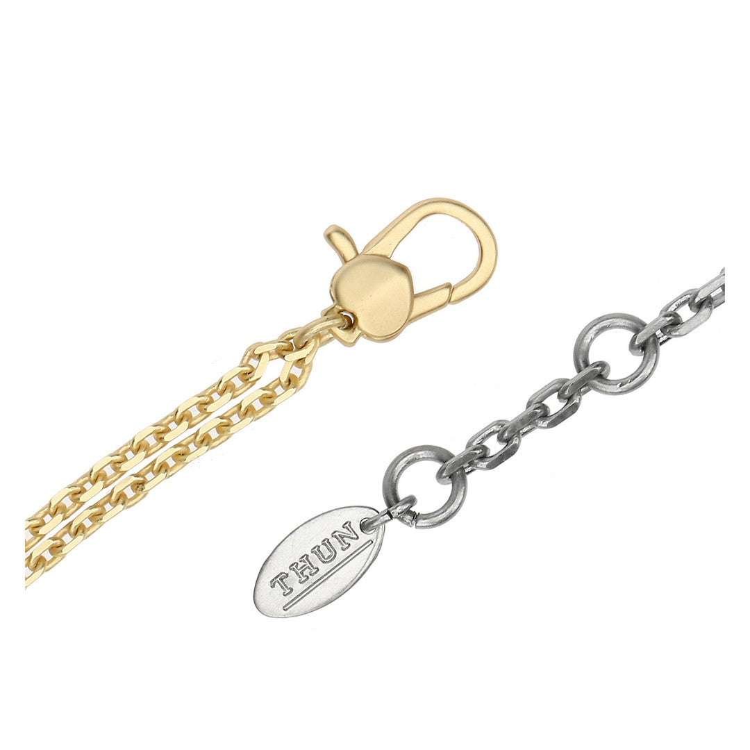 Thun Bracciale con pietra in ceramica e quadrifoglio - T10311216P00