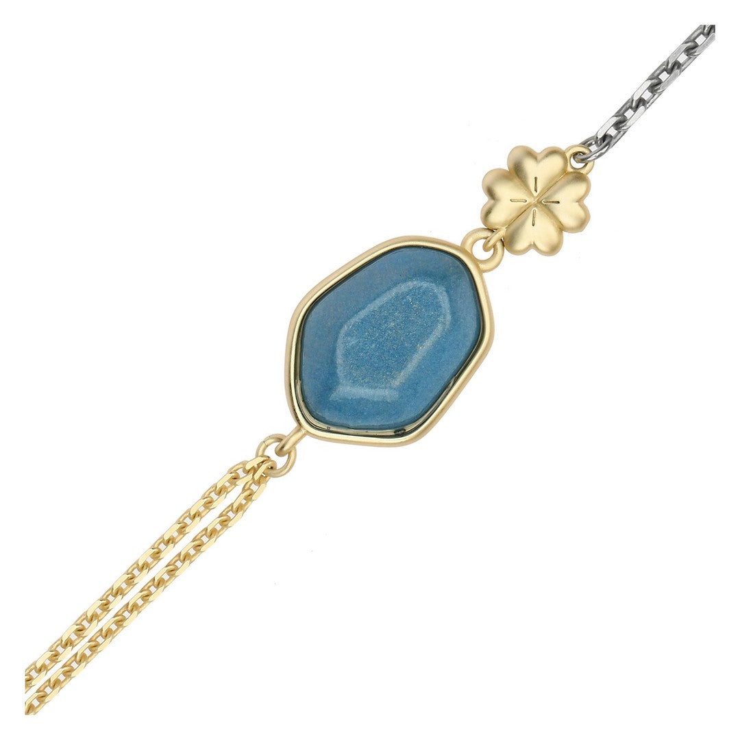 Thun Bracciale con pietra in ceramica e quadrifoglio - T10311216P00