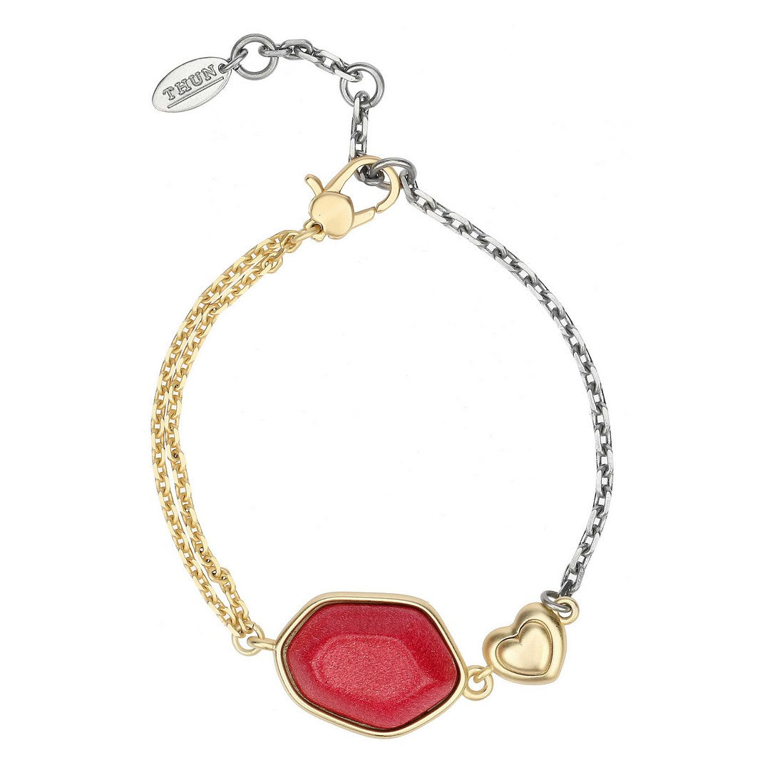 Thun Bracciale con pietra in ceramica e cuore - T10313216P00