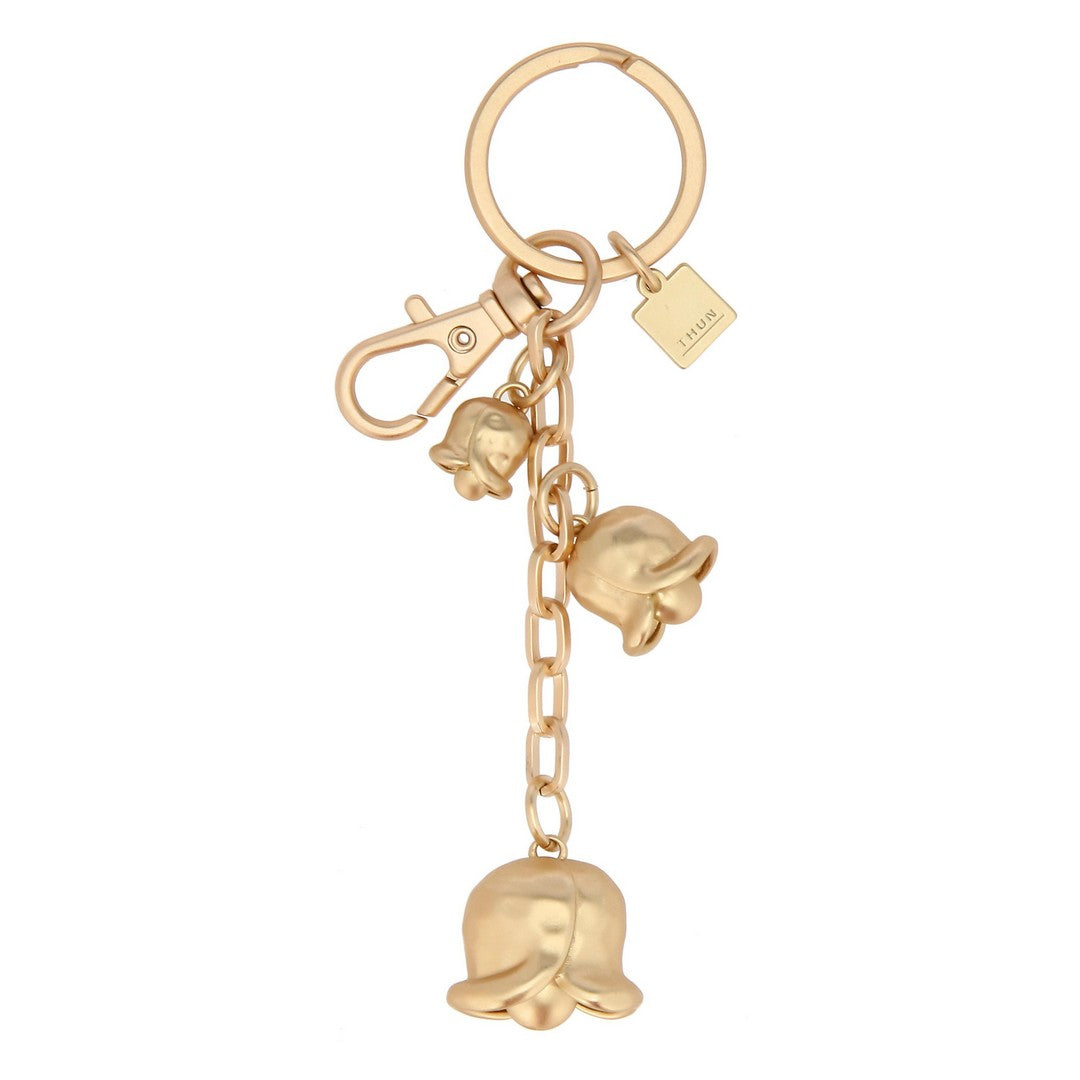 Thun Portachiavi in metallo 3 charms tulipani - T10456345P00