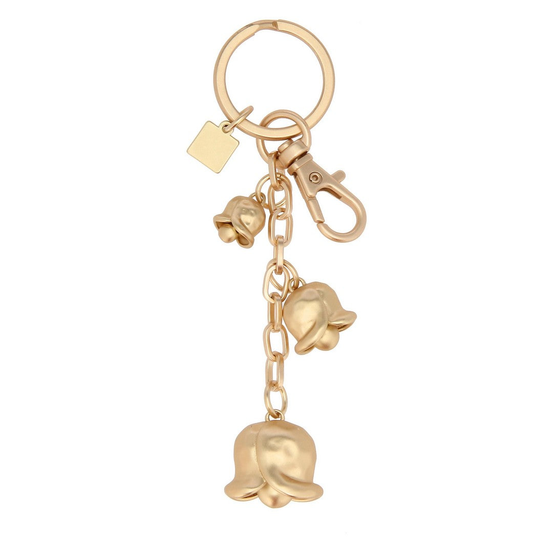 Thun Portachiavi in metallo 3 charms tulipani - T10456345P00