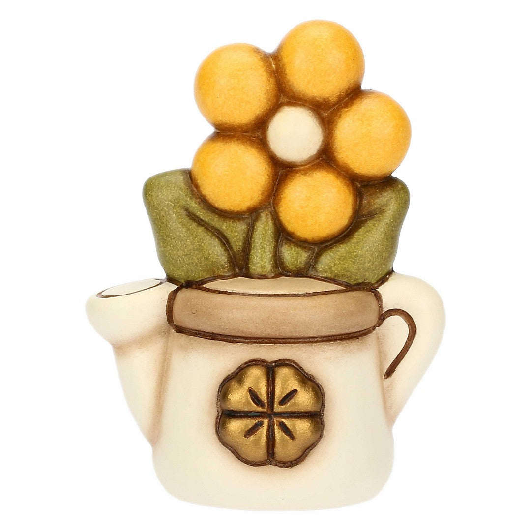 Thun Mini annaffiatoio in ceramica con margherita - T10039338H90B