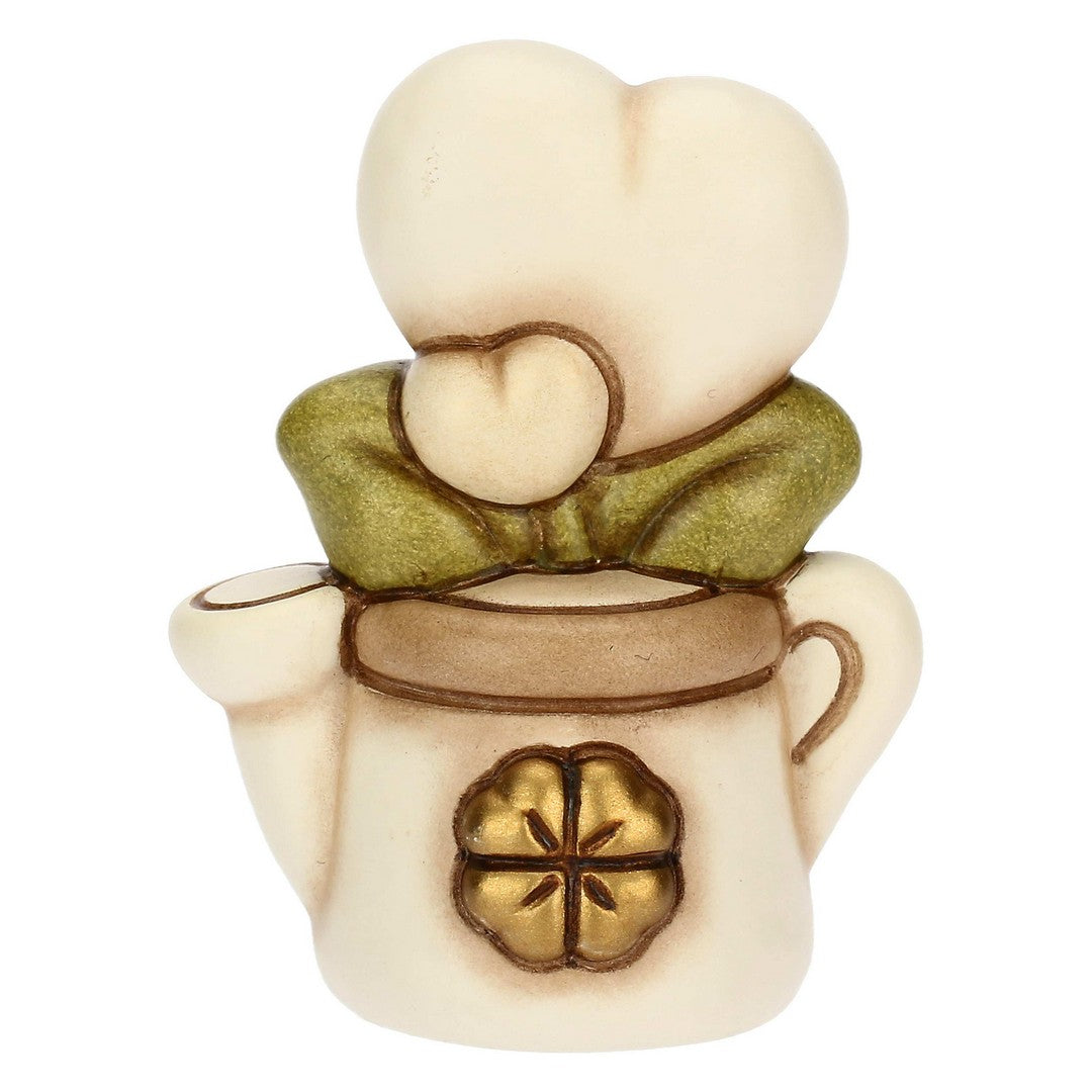 Thun Mini annaffiatoio in ceramica con cuore - T10041338H90B