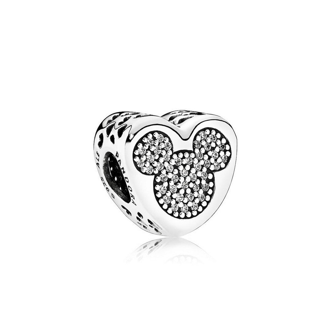 Charm Donna Pandora Disney, Il Vero Amore di Mickey Mouse e Minnie - 792050CZ - Gioielleria De Patto