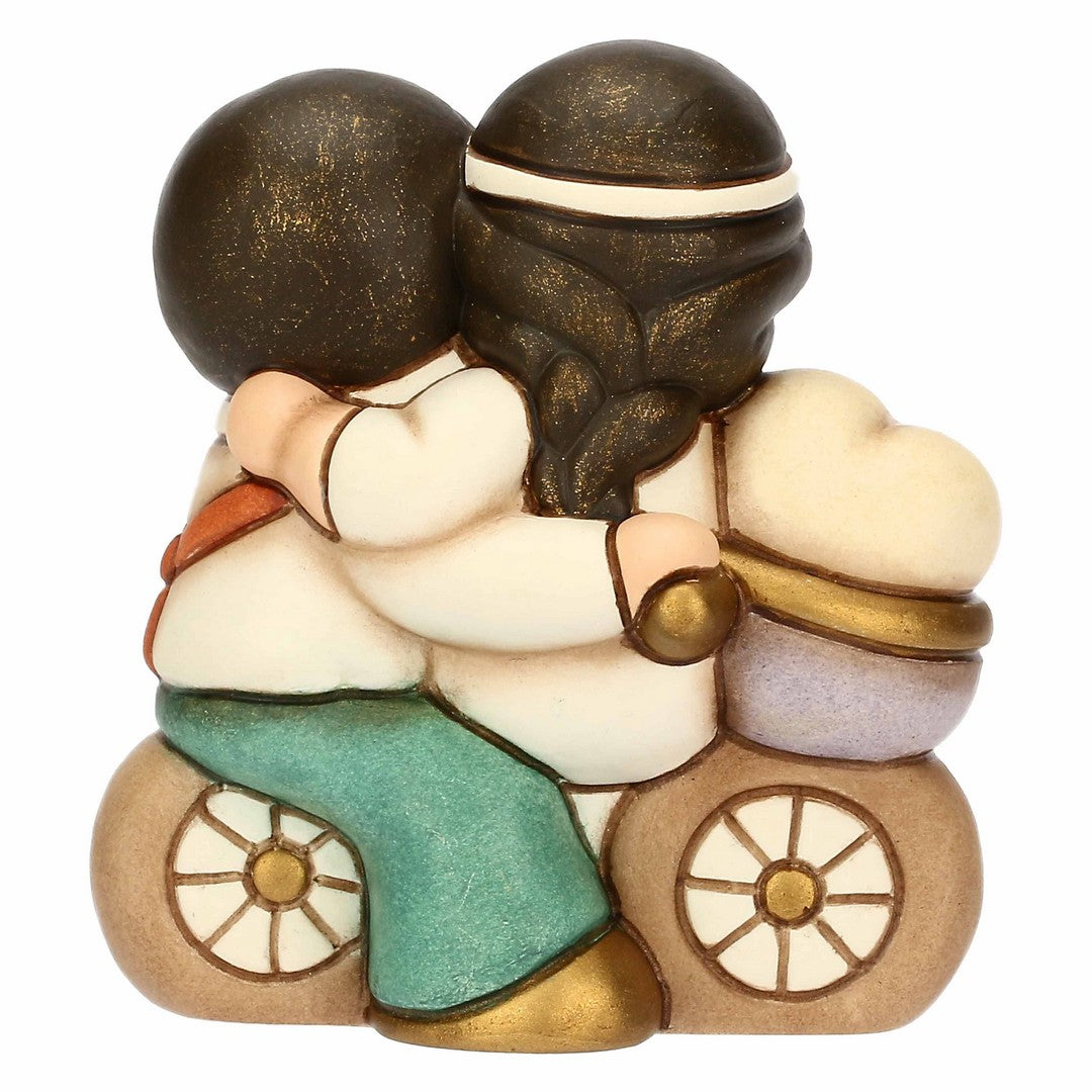 Thun Sposini in ceramica su bicicletta, piccoli - T10056298H90B