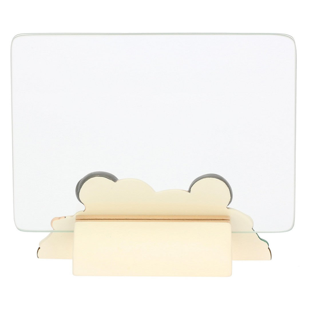 Thun Portafoto sposini con cuore in ceramica e vetro - T10076232H90