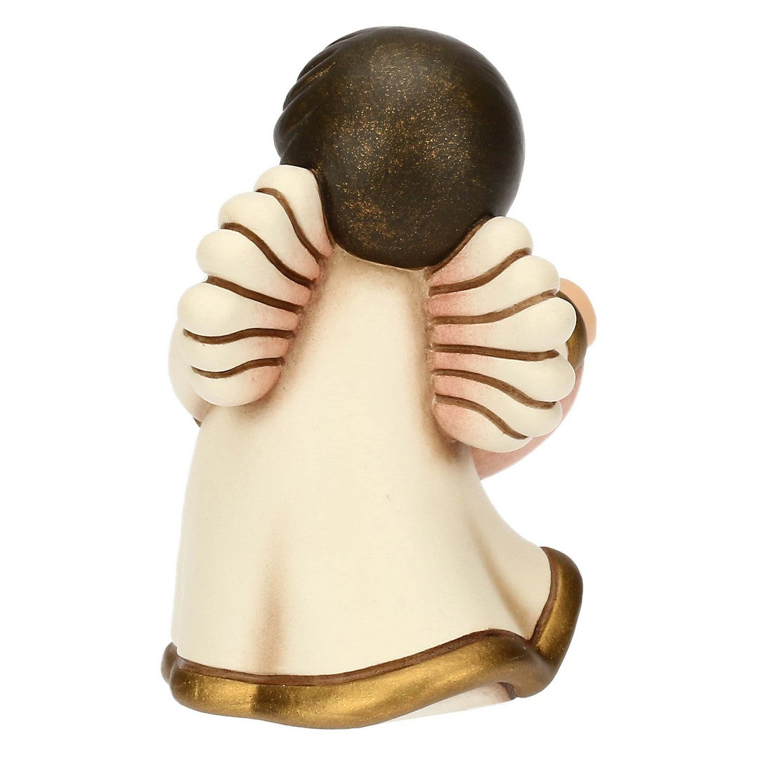 Thun Angelo in ceramica con cuore rosa - T10049288H93B