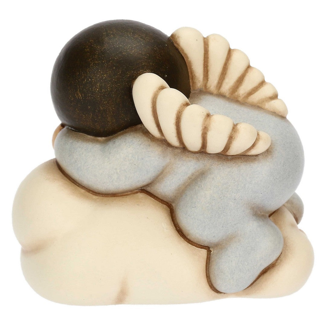 Thun Angelo azzurro in ceramica su nuvola - T10069288H98B