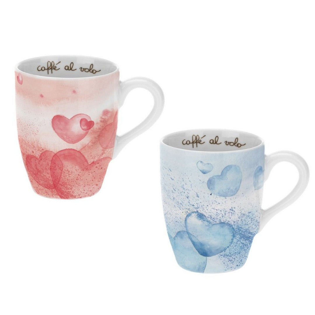 Thun Set 2 mug in porcellana My Love - T10305378P00