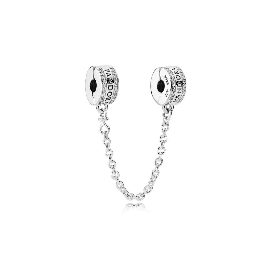 Catena di Sicurezza Donna Pandora con Logo - 792057CZ - Gioielleria De Patto