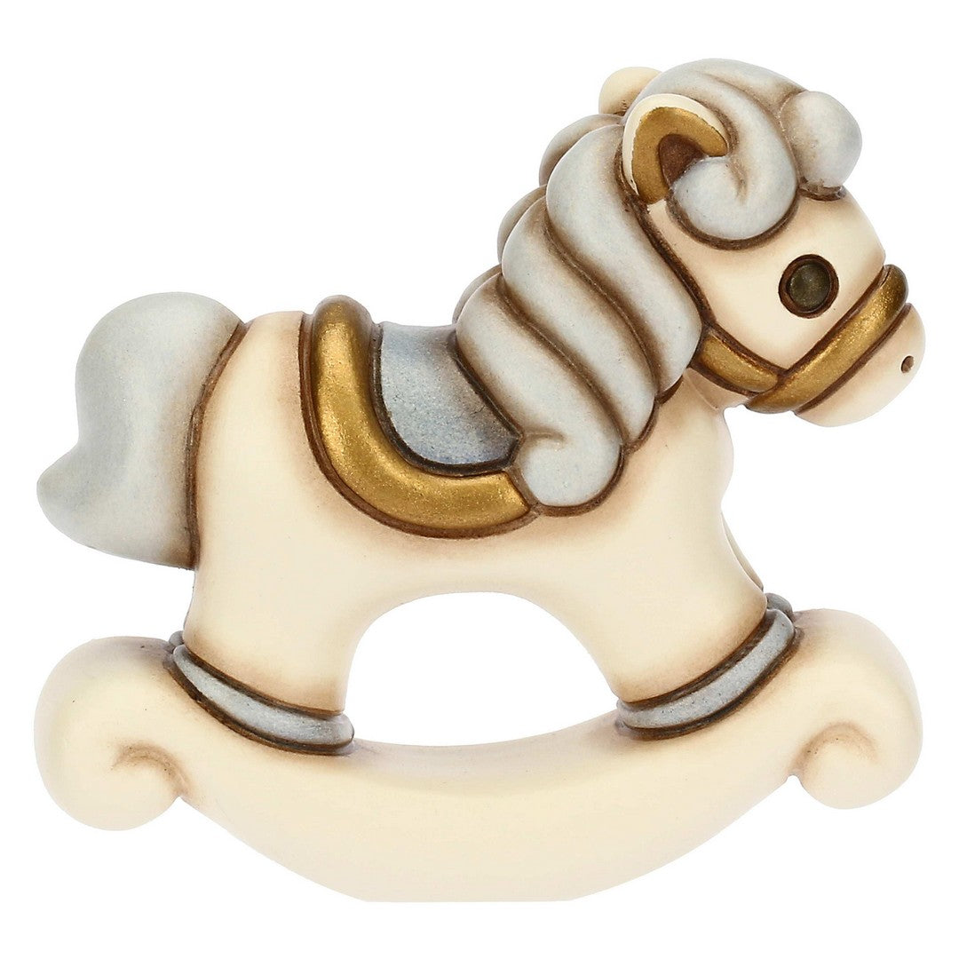 Thun Cavallino a dondolo lui in ceramica - T10044338H98B