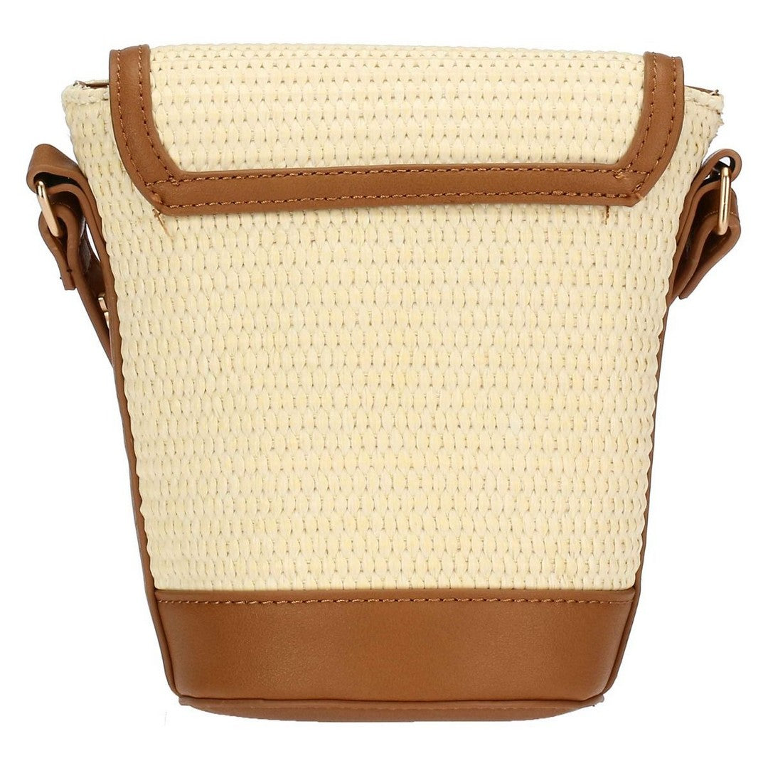 Thun Borsa secchiello in paglia ed ecopelle - T10266348P00