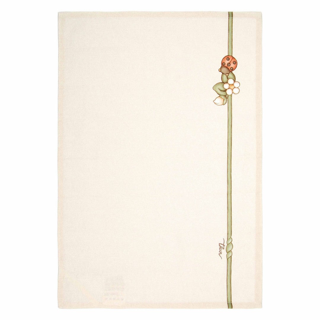 Thun Set 4 strofinacci con scatola in legno Country Bloom - T10501377P00T