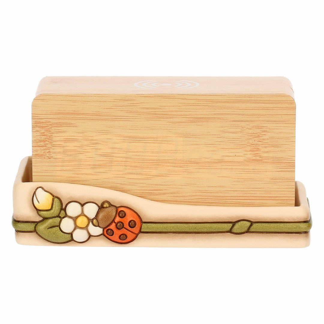 Thun Orologio digitale con fiori e coccinella in ceramica Country Bloom - T10101225H90