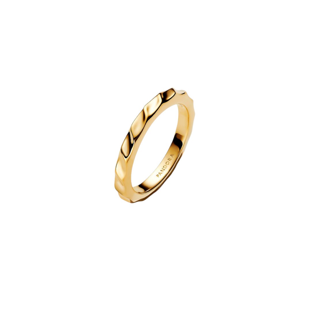 Anello Donna Pandora Fascia Sottile Dune - 163885C00