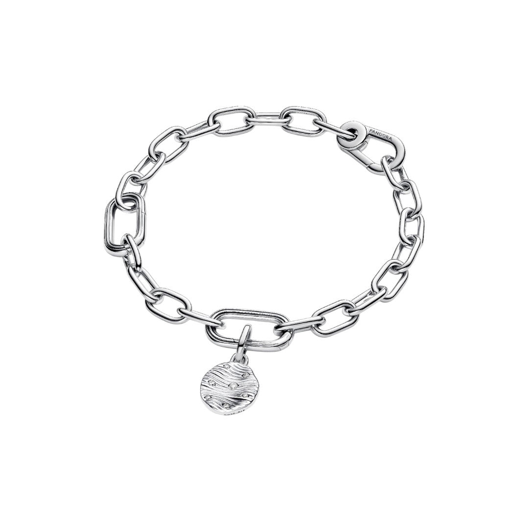 Pendente Donna Pandora Mini Medallion Onde da incidere Pandora ME - 793860C01