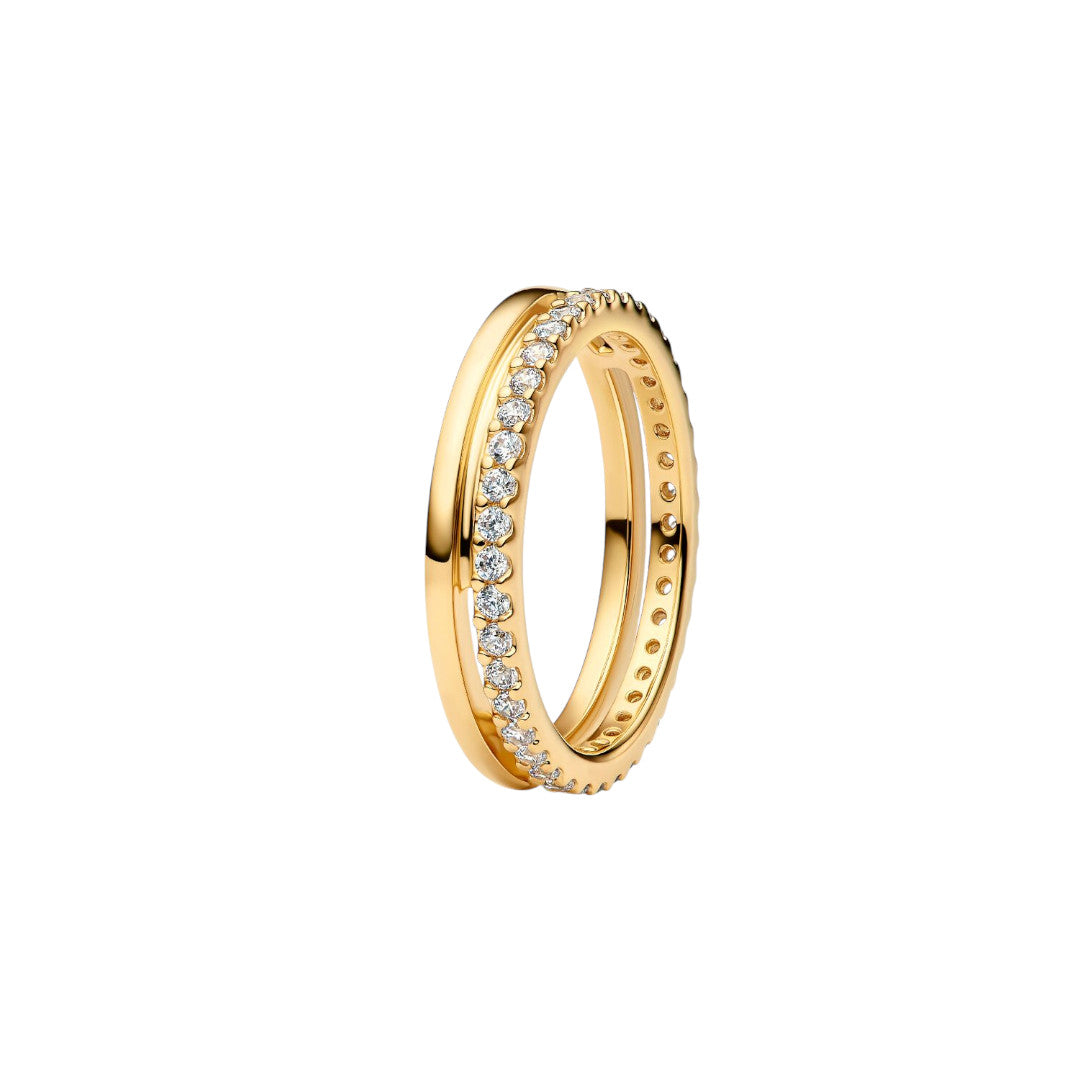 Anello Donna Pandora Doppia Fascia - 163799C01