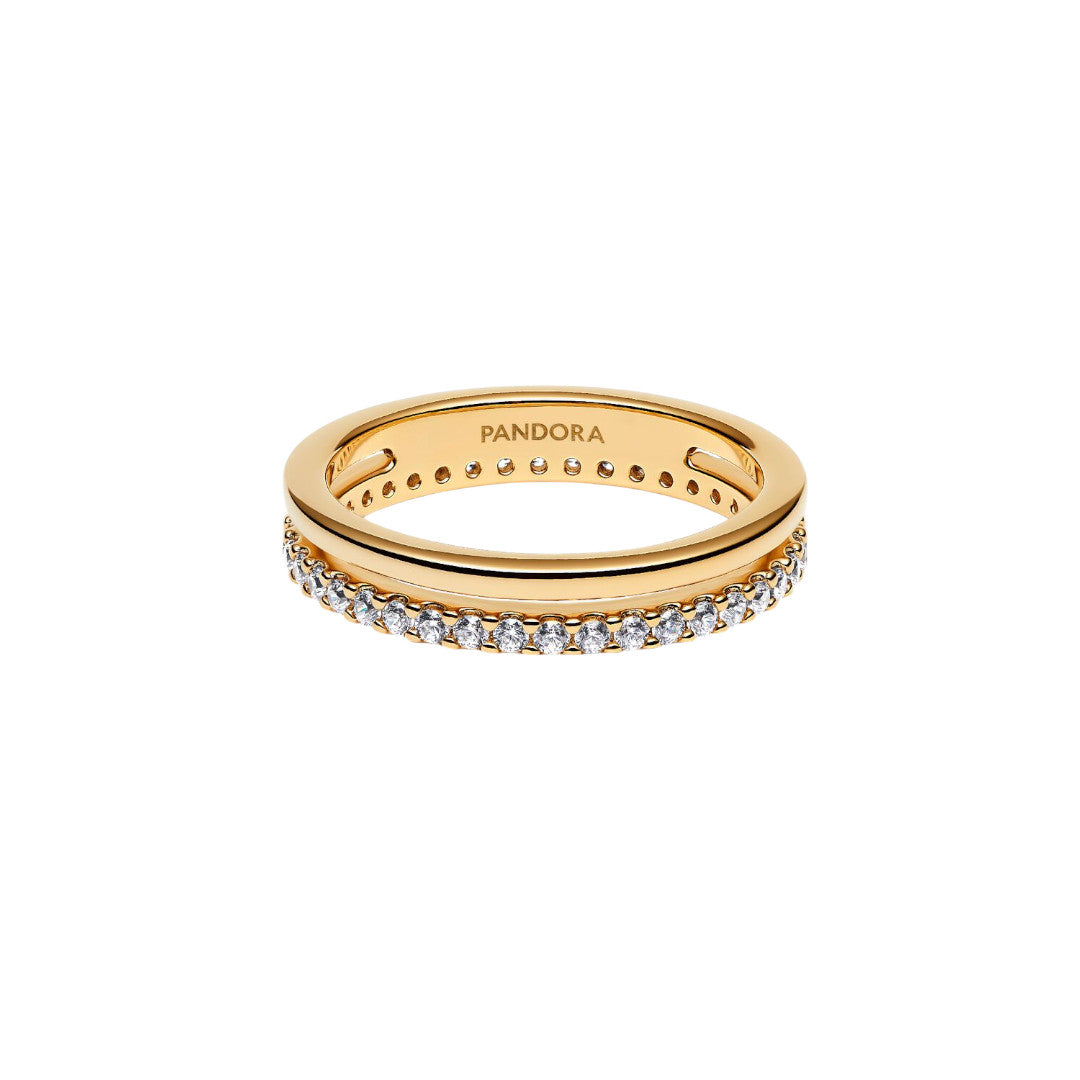 Anello Donna Pandora Doppia Fascia - 163799C01