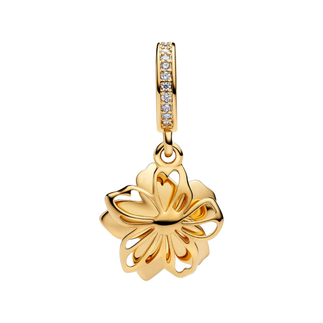 Pendente Donna Pandora Fiore di Ciliegio Blu - 760667C01