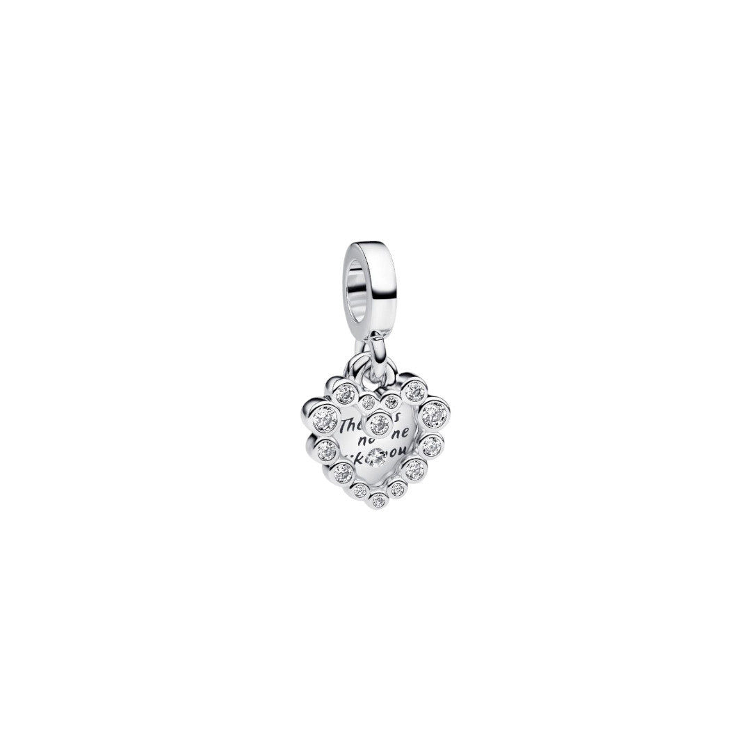 Pendente Donna Pandora Doppio Cuore Nessuna come Te - 793765C01