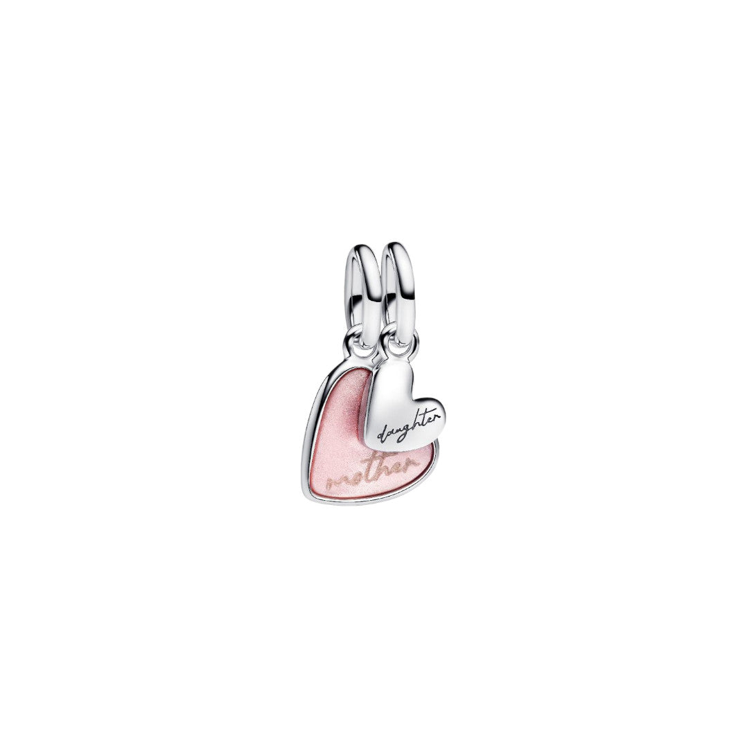 Pendente Donna Pandora Unione di Cuori Mamma e Figlia divisibile - 793766C01