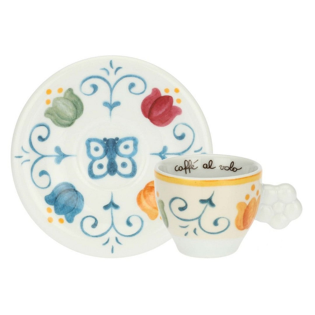 Thun Set 6 tazzine espresso in porcellana Eolia - P5038P00