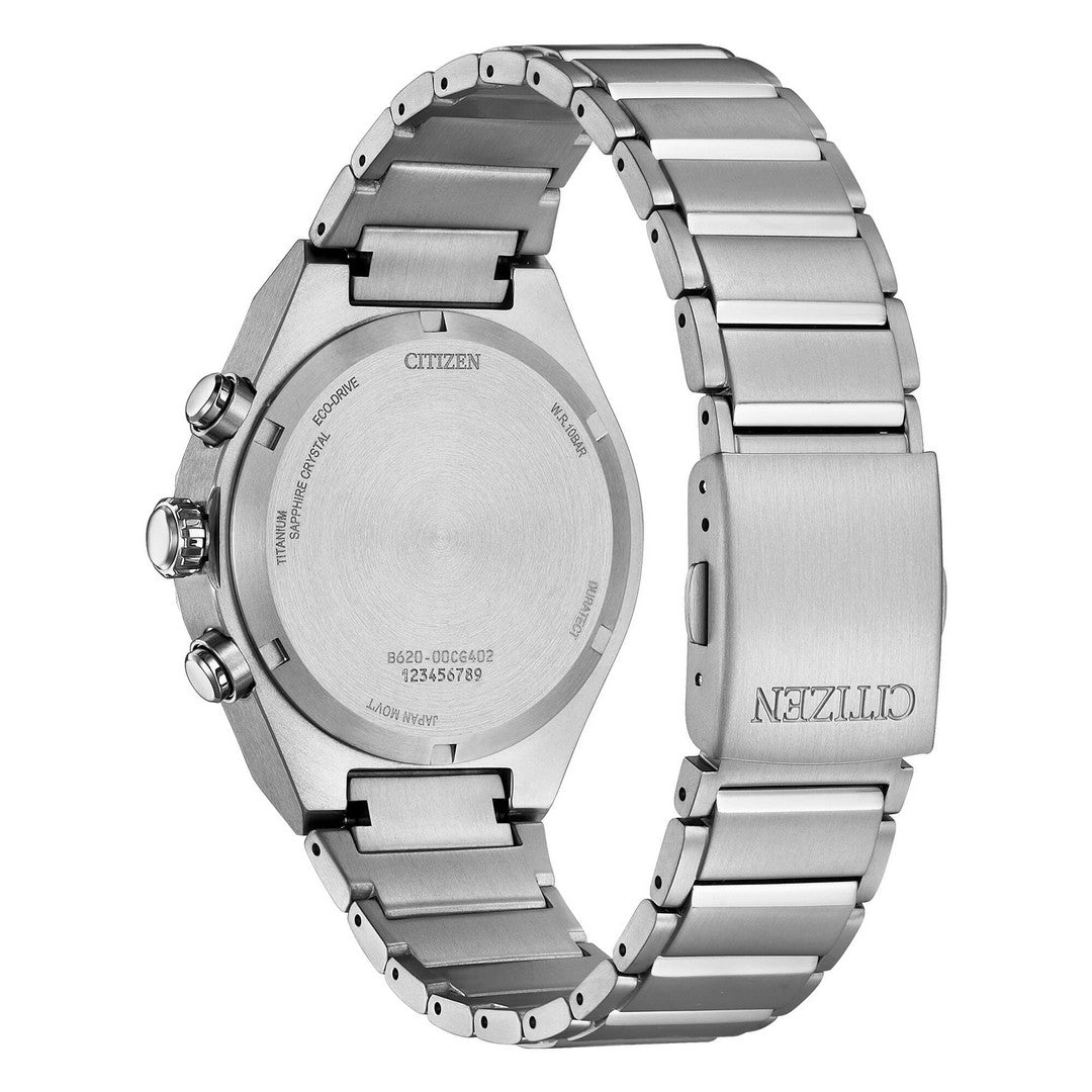 Orologio Citizen Uomo Zenshin Senkei Crono Super Titanio - ca4691-59x
