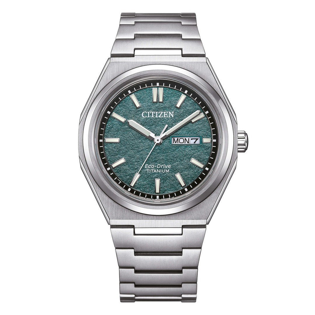 Orologio Citizen Uomo Zenshin Solotempo Super Titanio - aw0130-85x