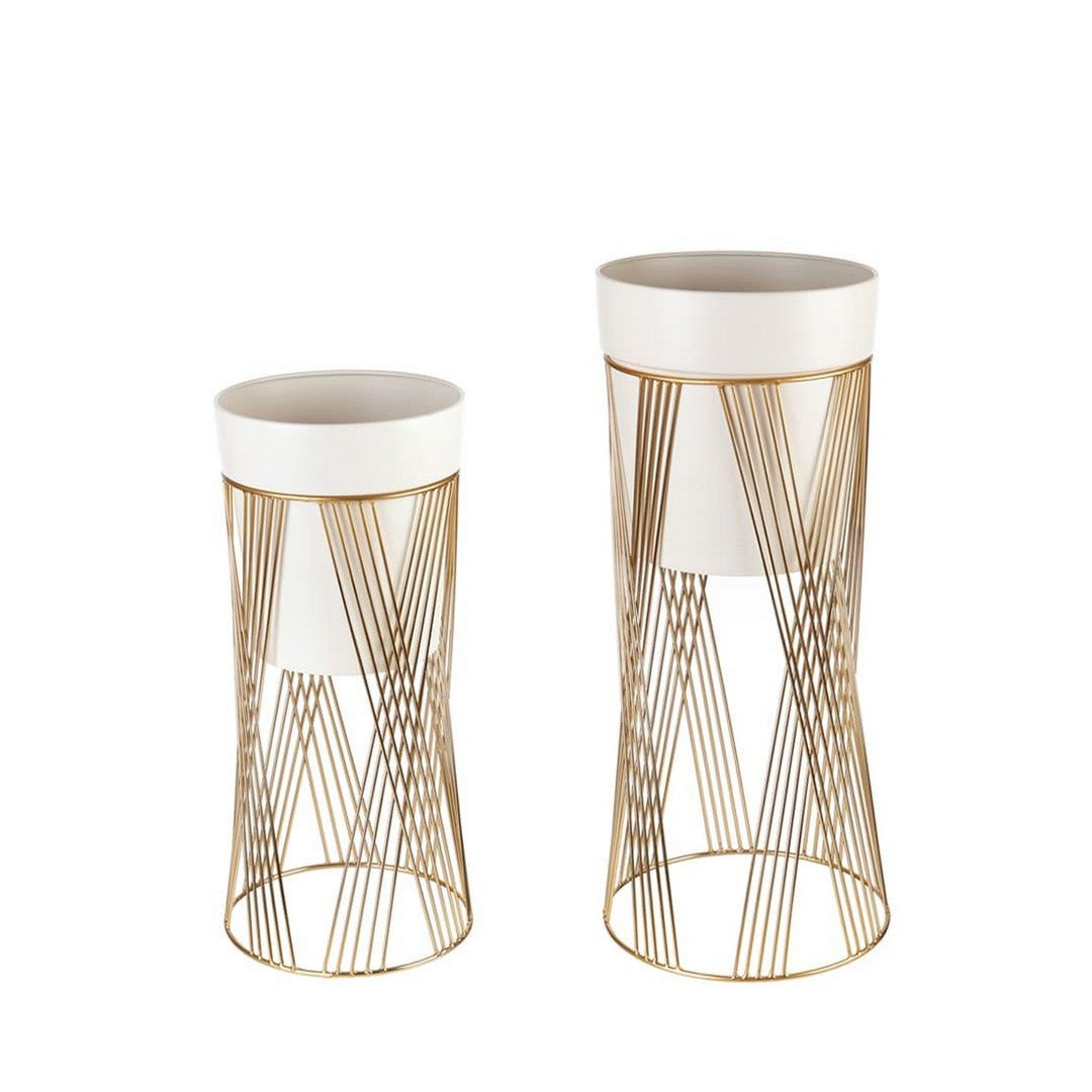 L'Oca Nera Cache-pot set 2 pz - 1S143