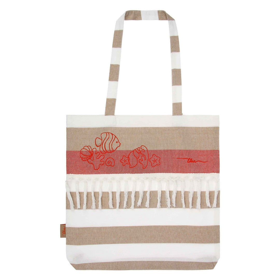 Thun Set borsa, pochette e telo mare Mare da amare - T10570343P00T