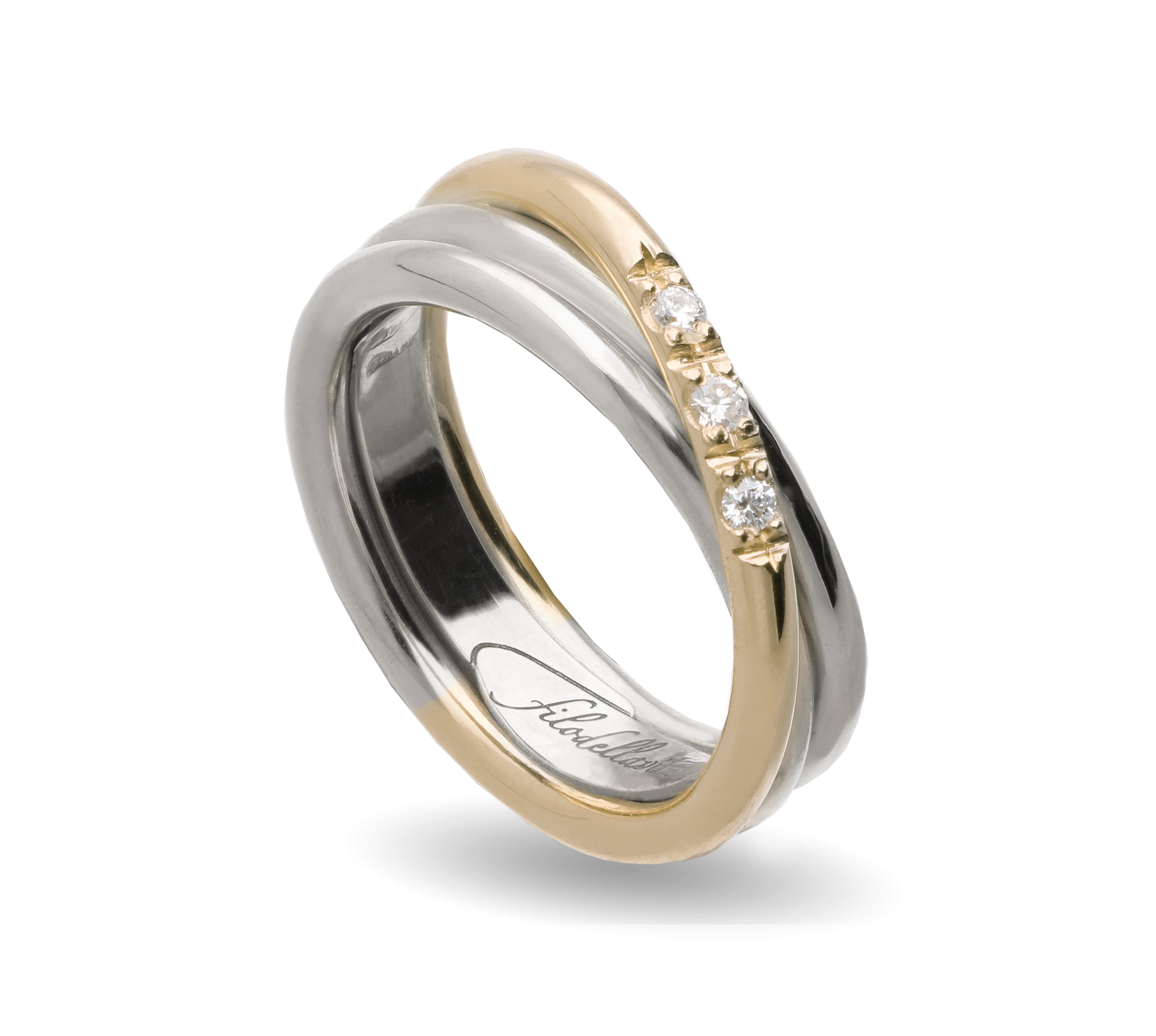 Anello Filodellavita Prezioso Collection - AN322AG-3BT