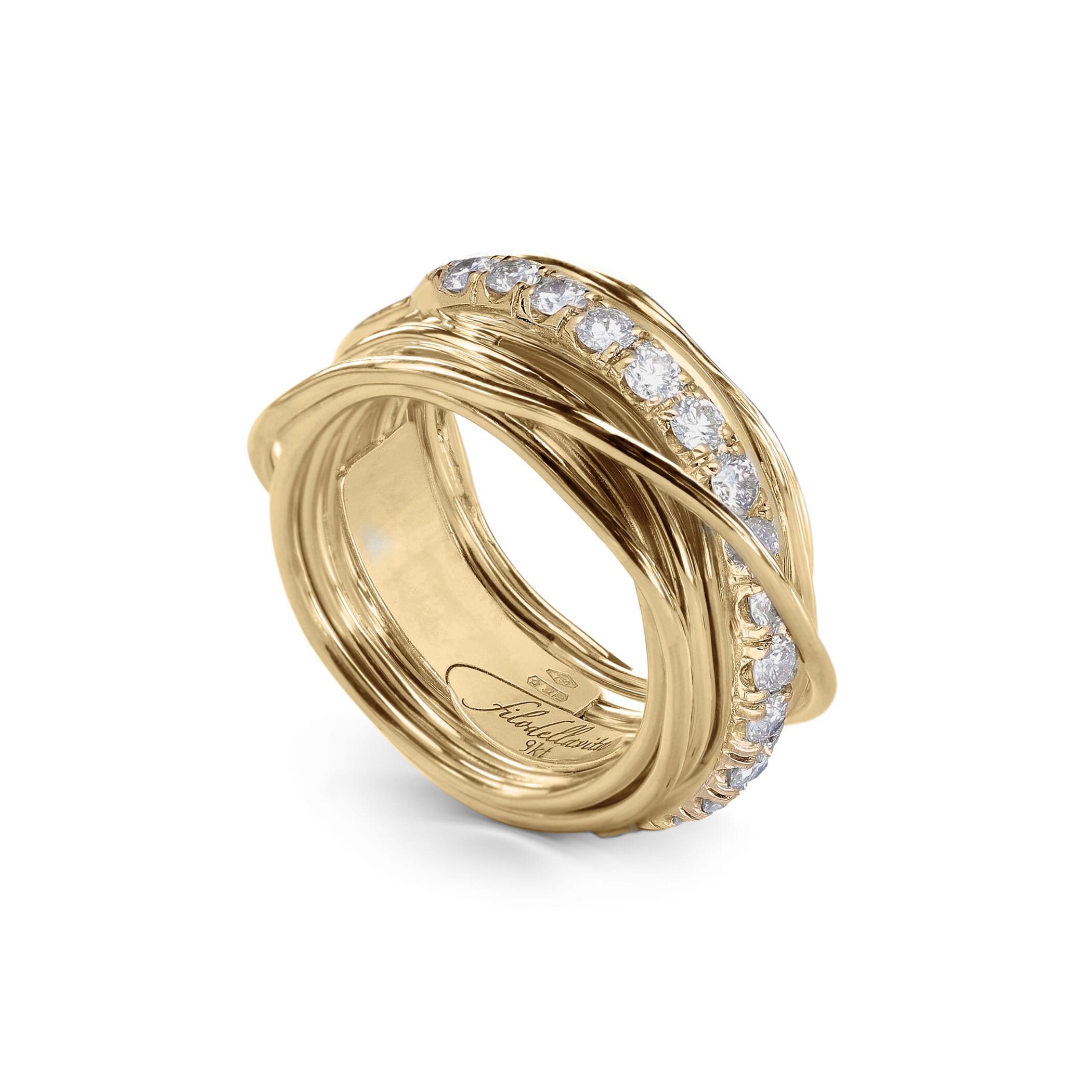Anello Filodellavita Prezioso Collection - AN113GBT